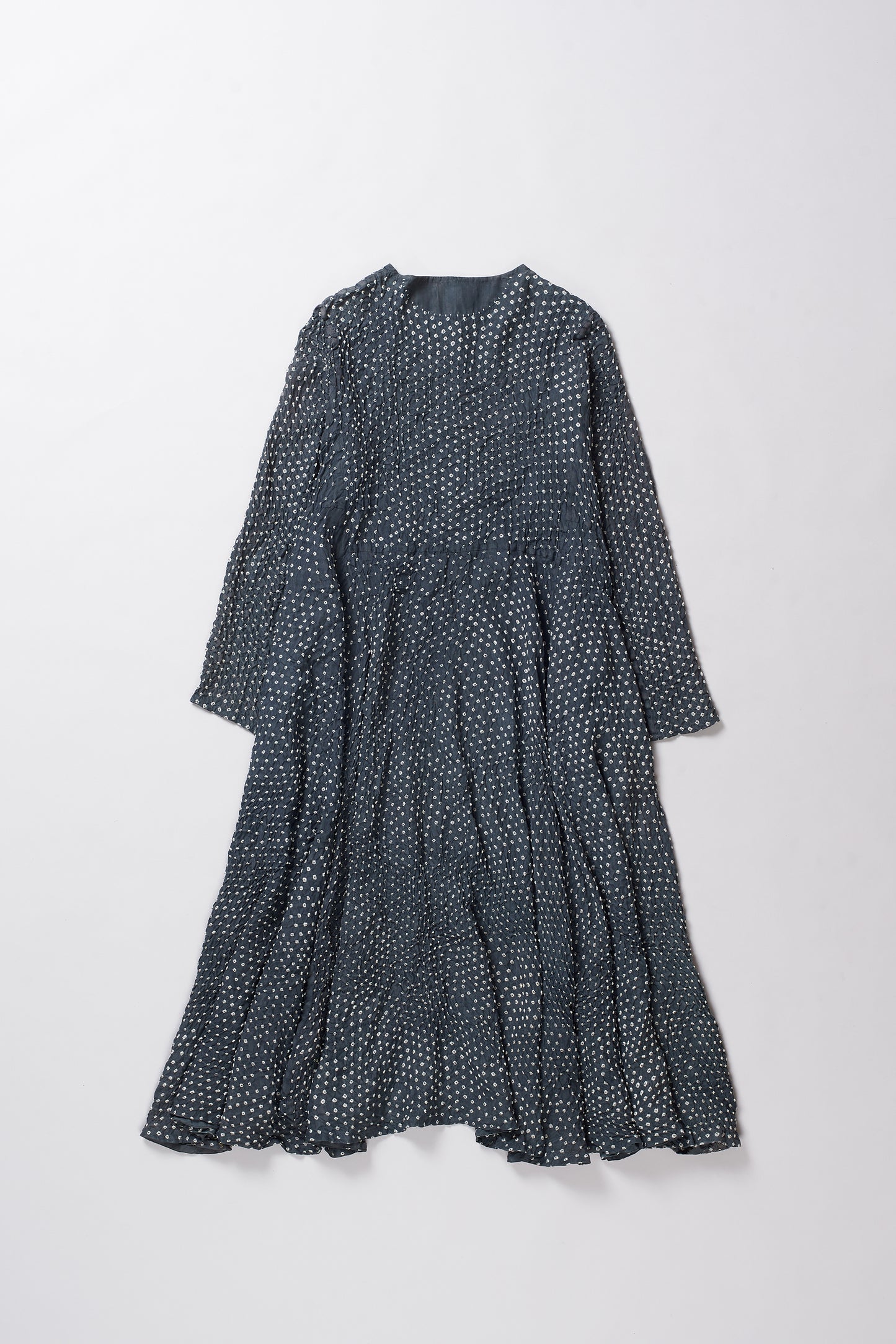 INDIGO BANDHANI DRESS