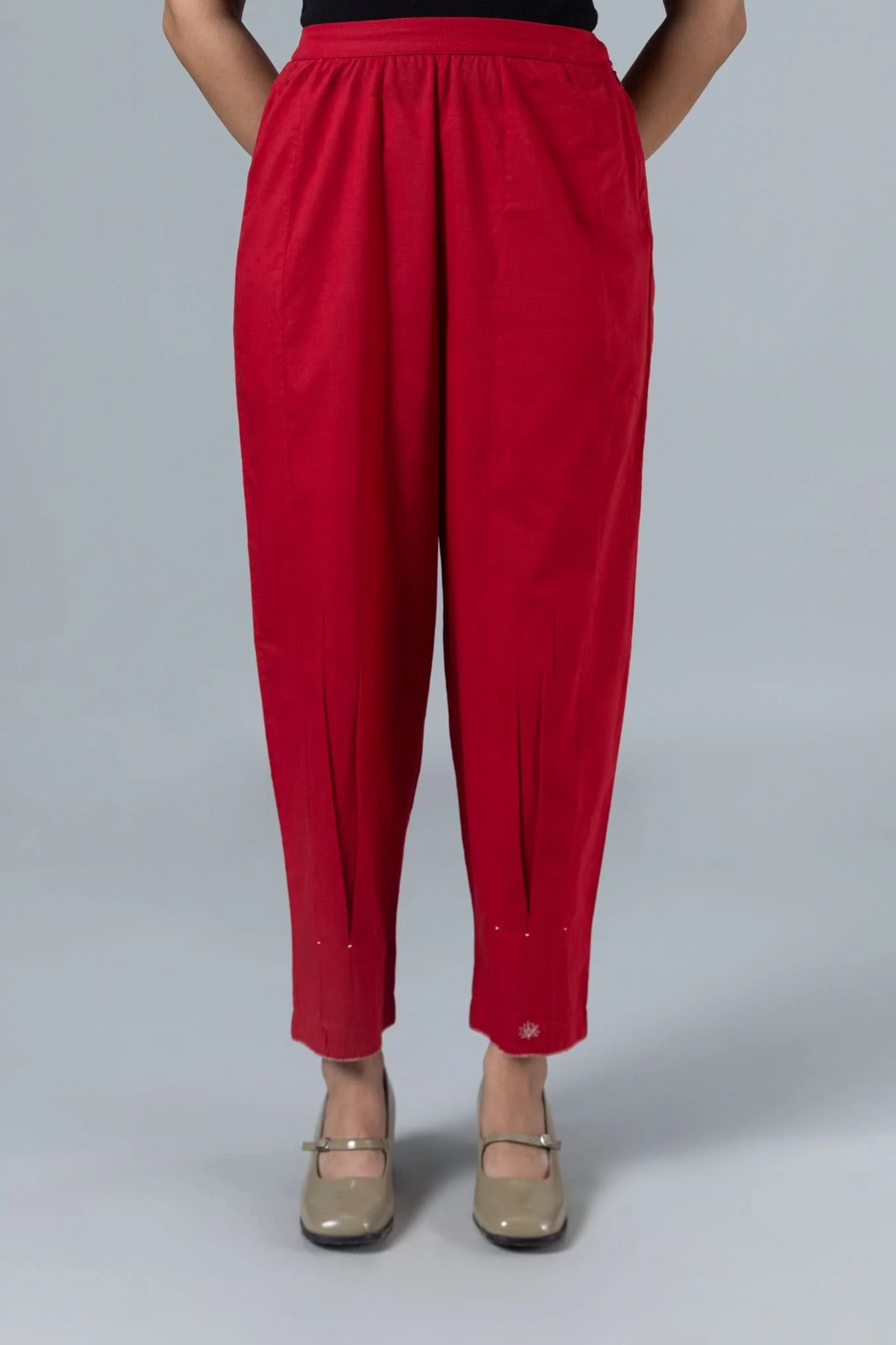 TAJIK TROUSERS RED