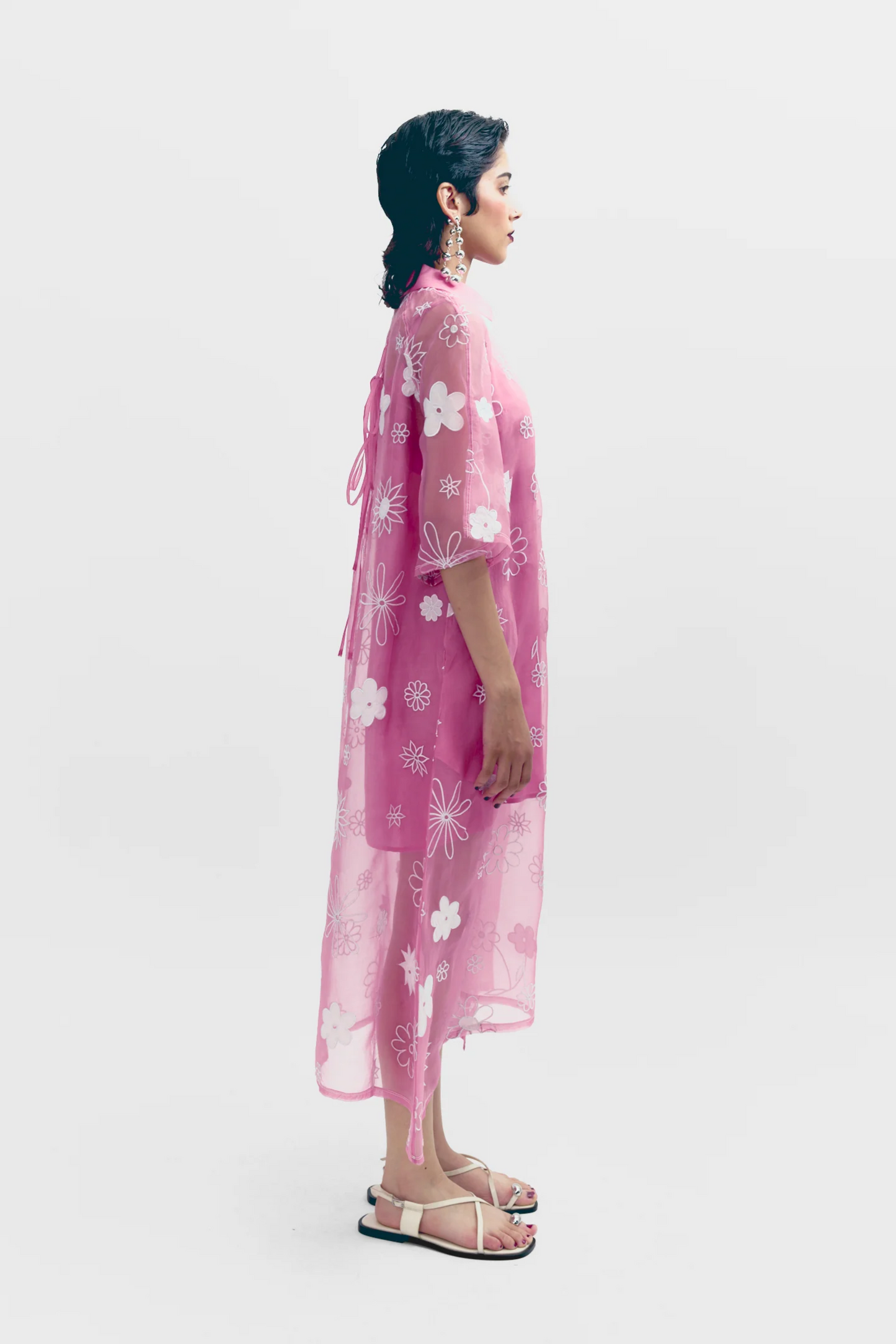 MONO DAISY DRESS - PINK