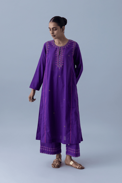 MANDIRA PURPLE KURTA