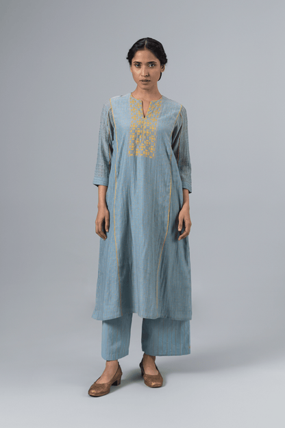 LIGHT BLUE FOXI KURTA