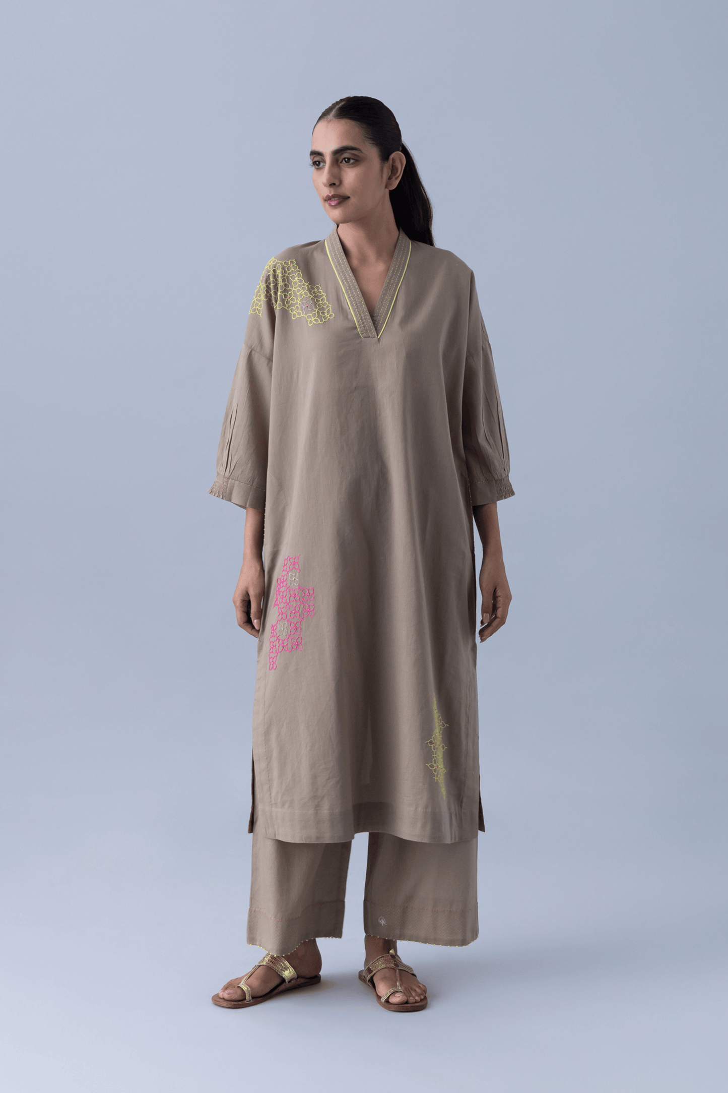 CHITRANI MUD KAFTAN