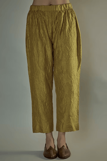 LEBU MULBERRY SILK EMBROIDERED CO-ORD SET
