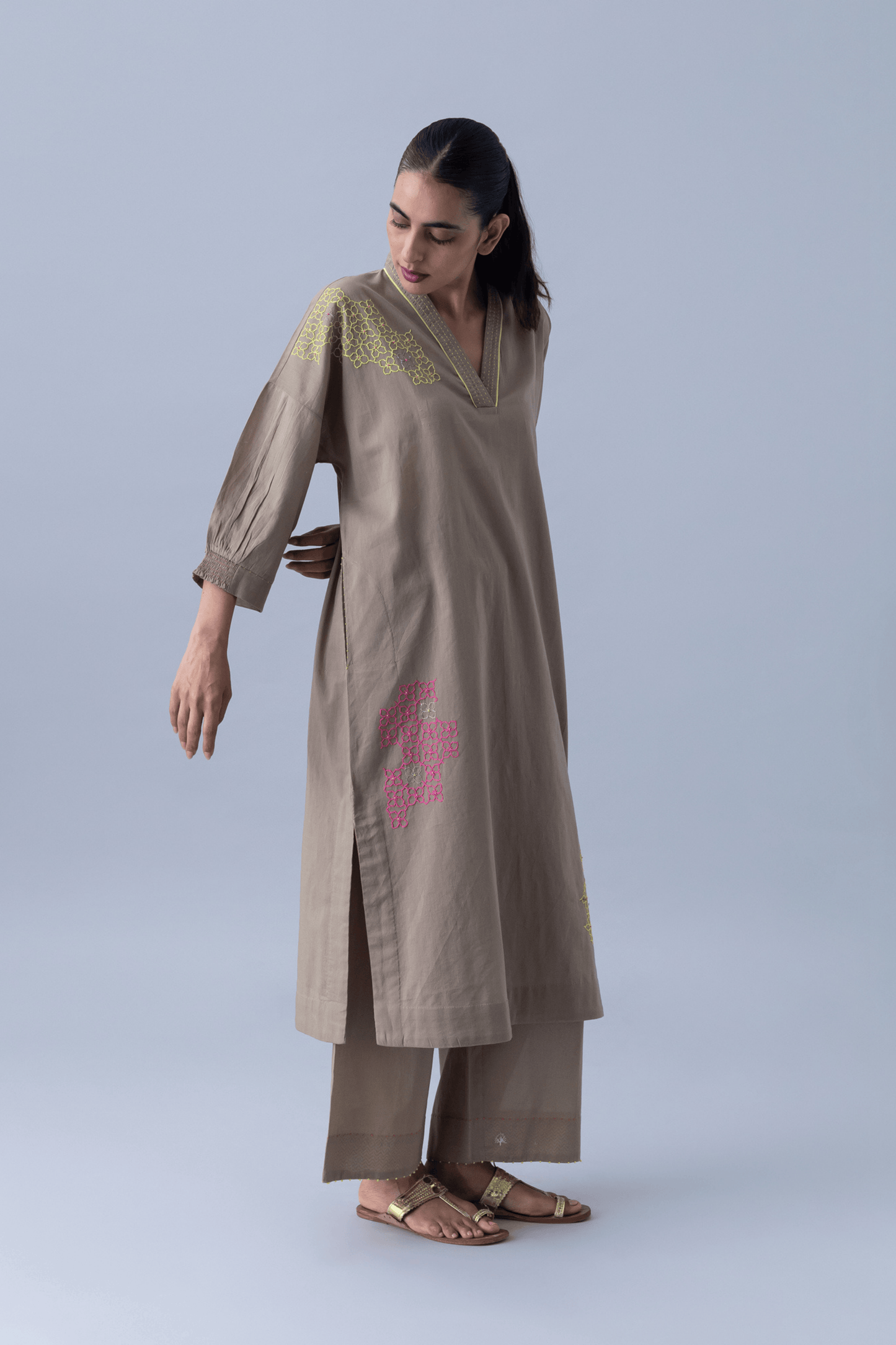 CHITRANI MUD KAFTAN