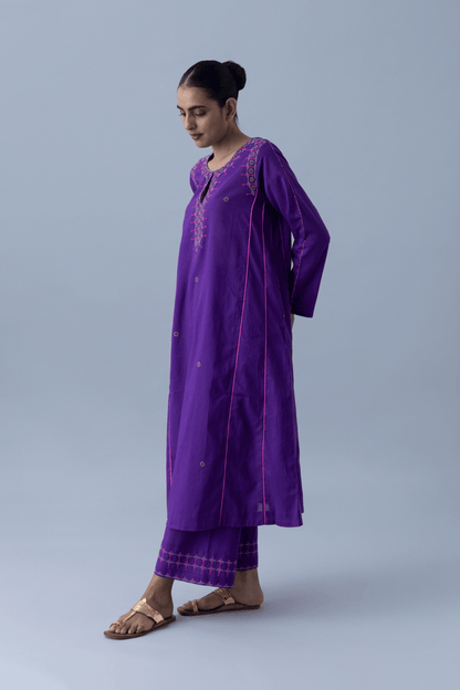 MANDIRA PURPLE KURTA