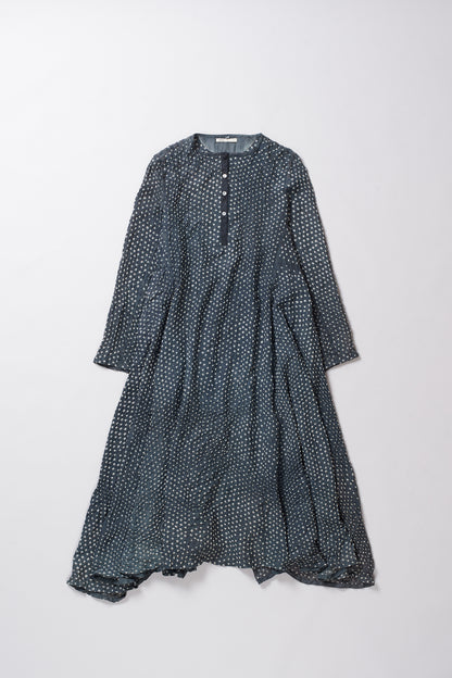 INDIGO BANDHANI DRESS