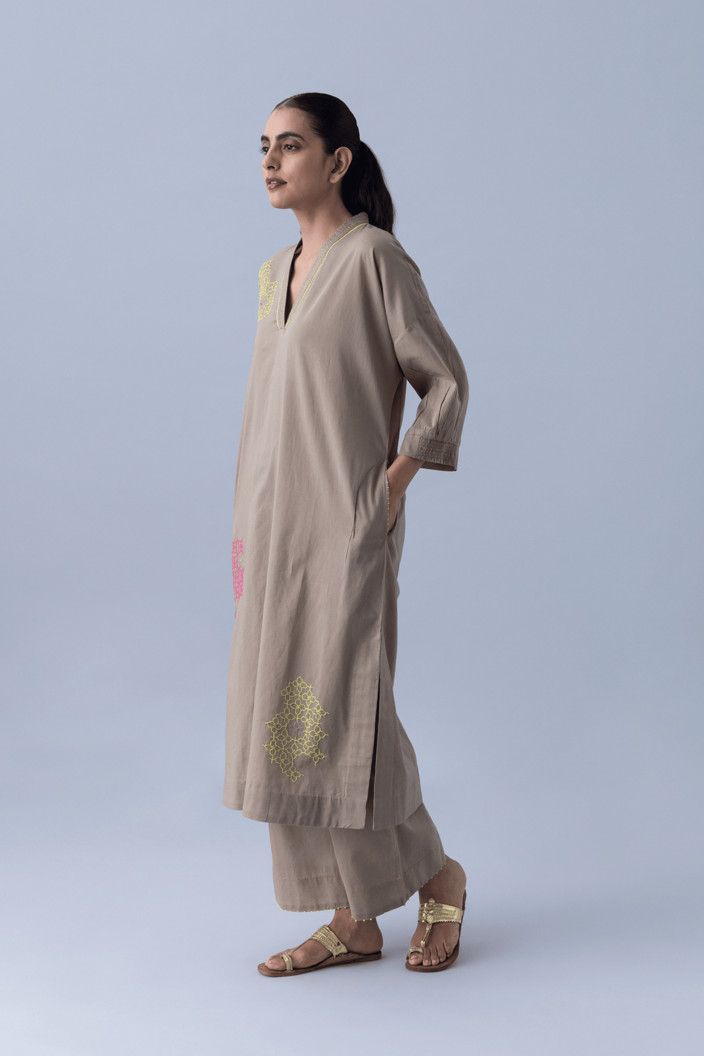 CHITRANI MUD KAFTAN