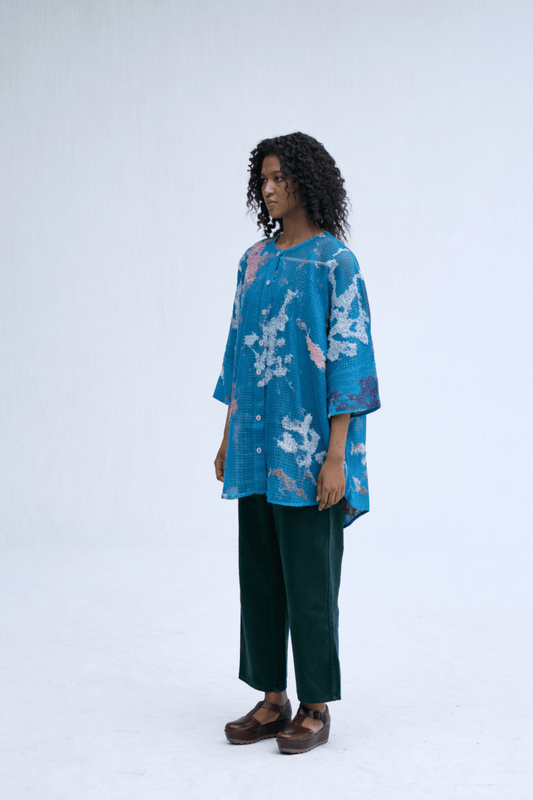 ALGAE SHIRT BLUE