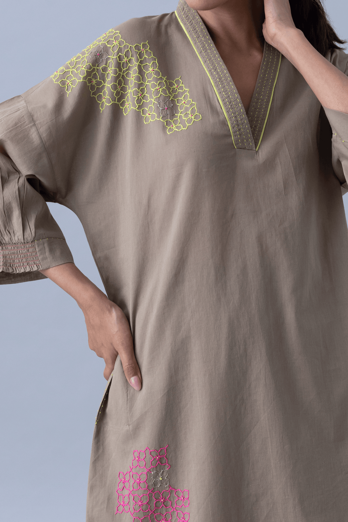 CHITRANI MUD KAFTAN
