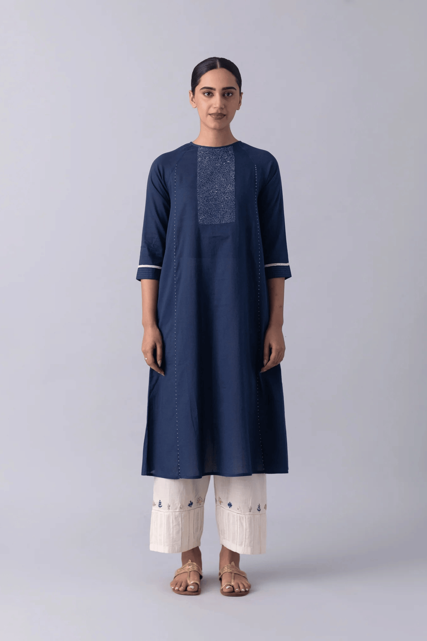 GERINSING BLUE KURTA