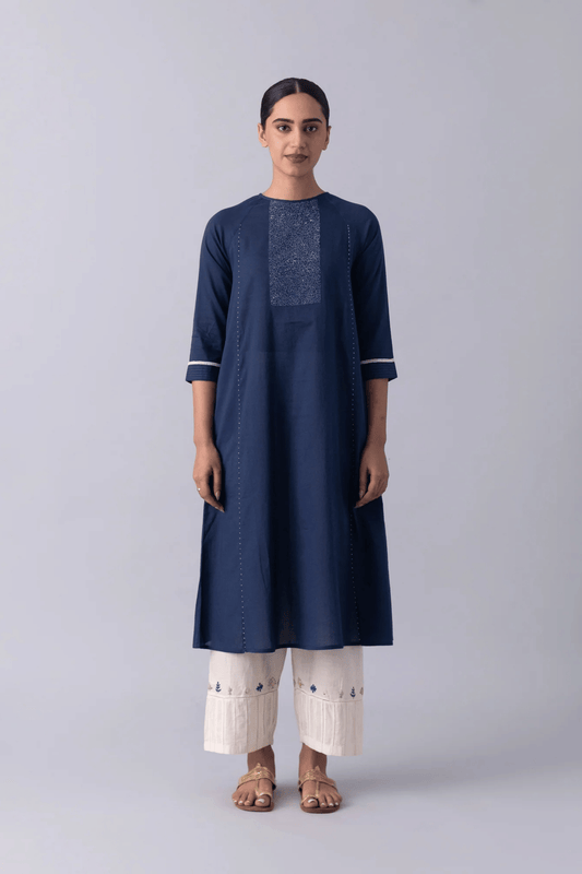 GERINSING BLUE KURTA