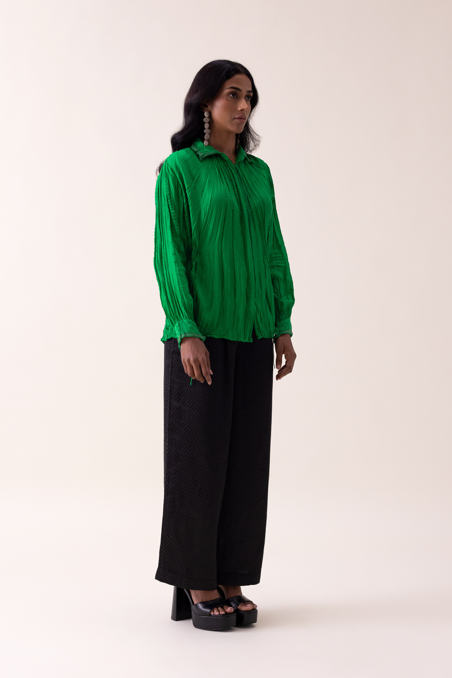 GEORGIANA SHIRT GREEN