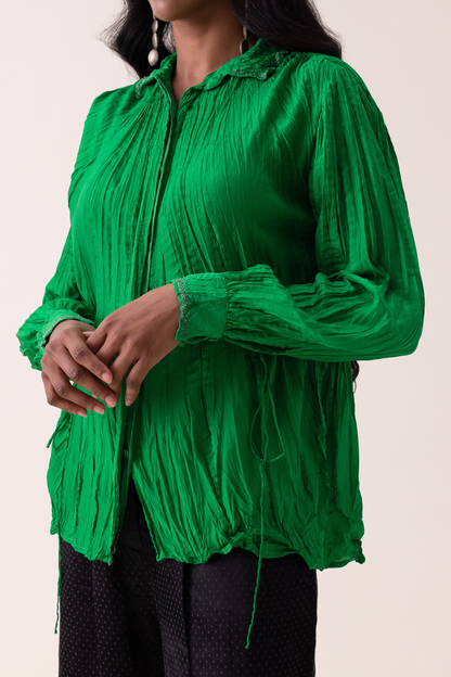 GEORGIANA SHIRT GREEN