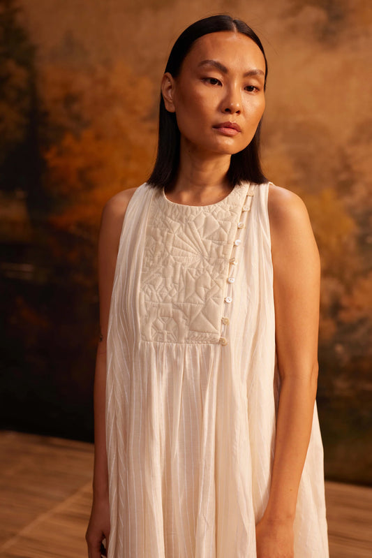 TSUBOMI HALTER DRESS