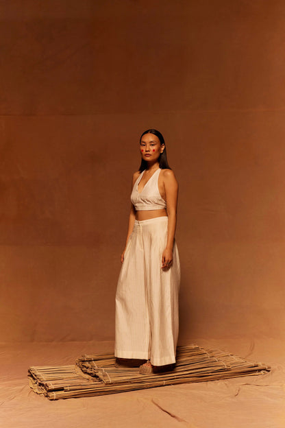 SHUNKAN PLEATED PANT