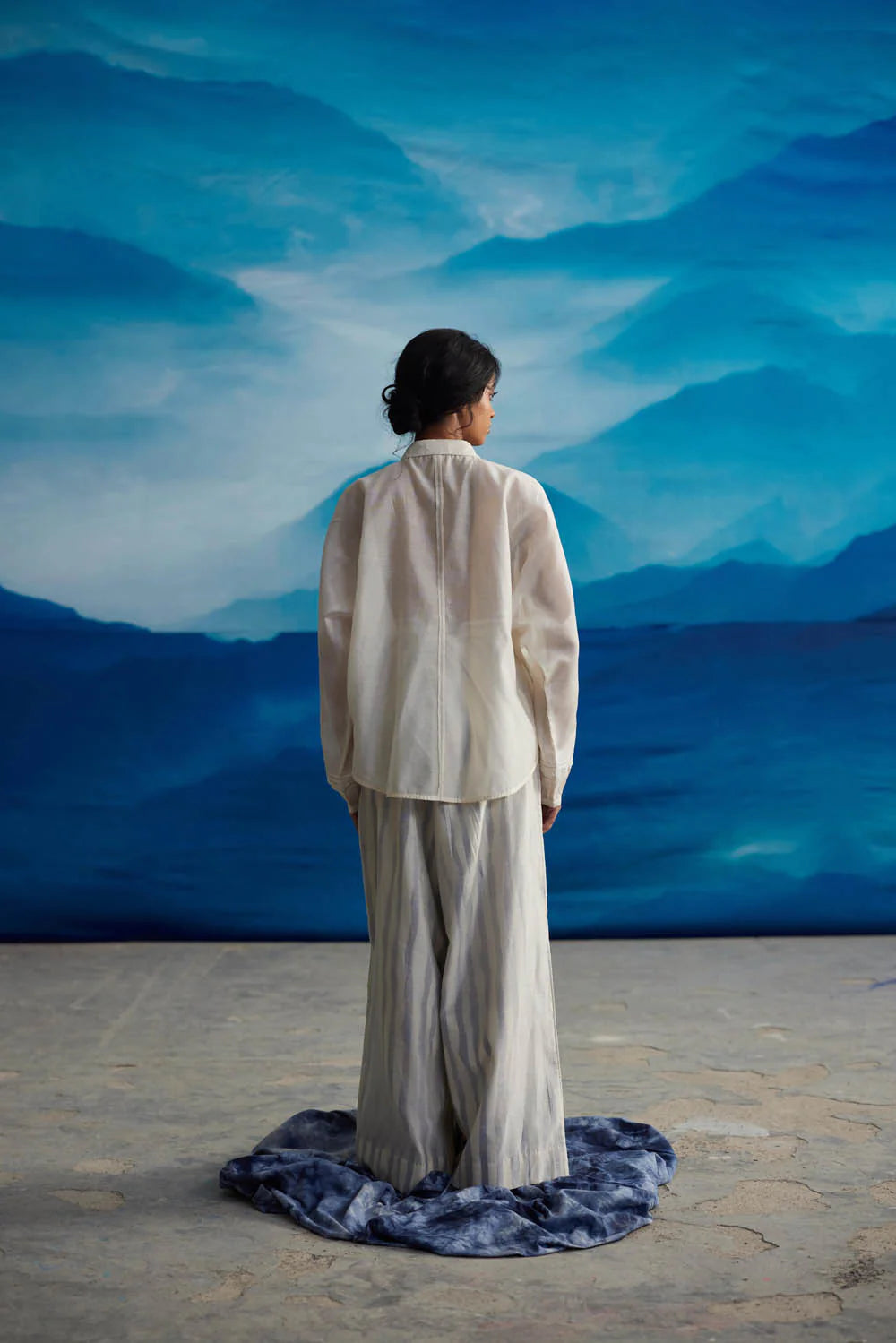 MARRILA DOLMAN LACE SHIRT