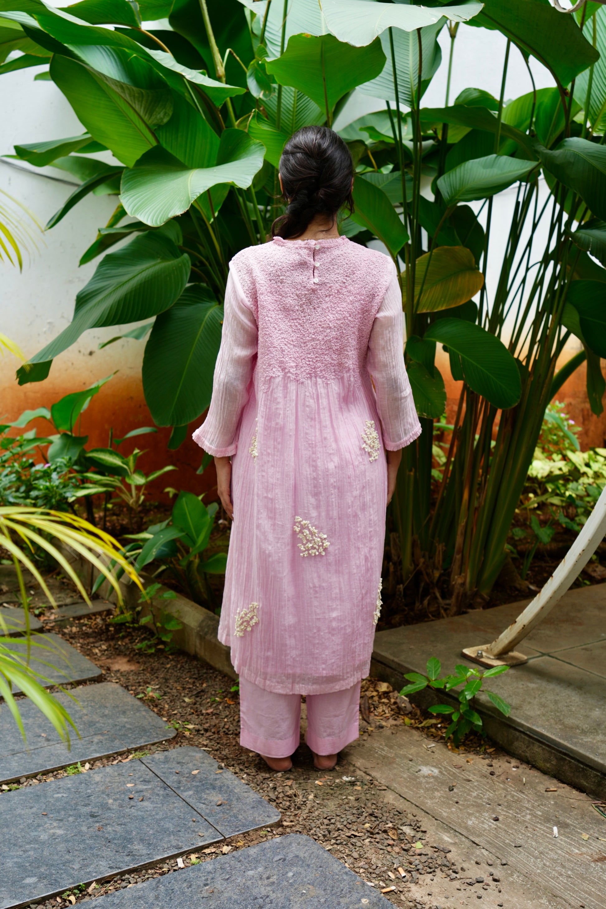 GULABI SHOLA SET