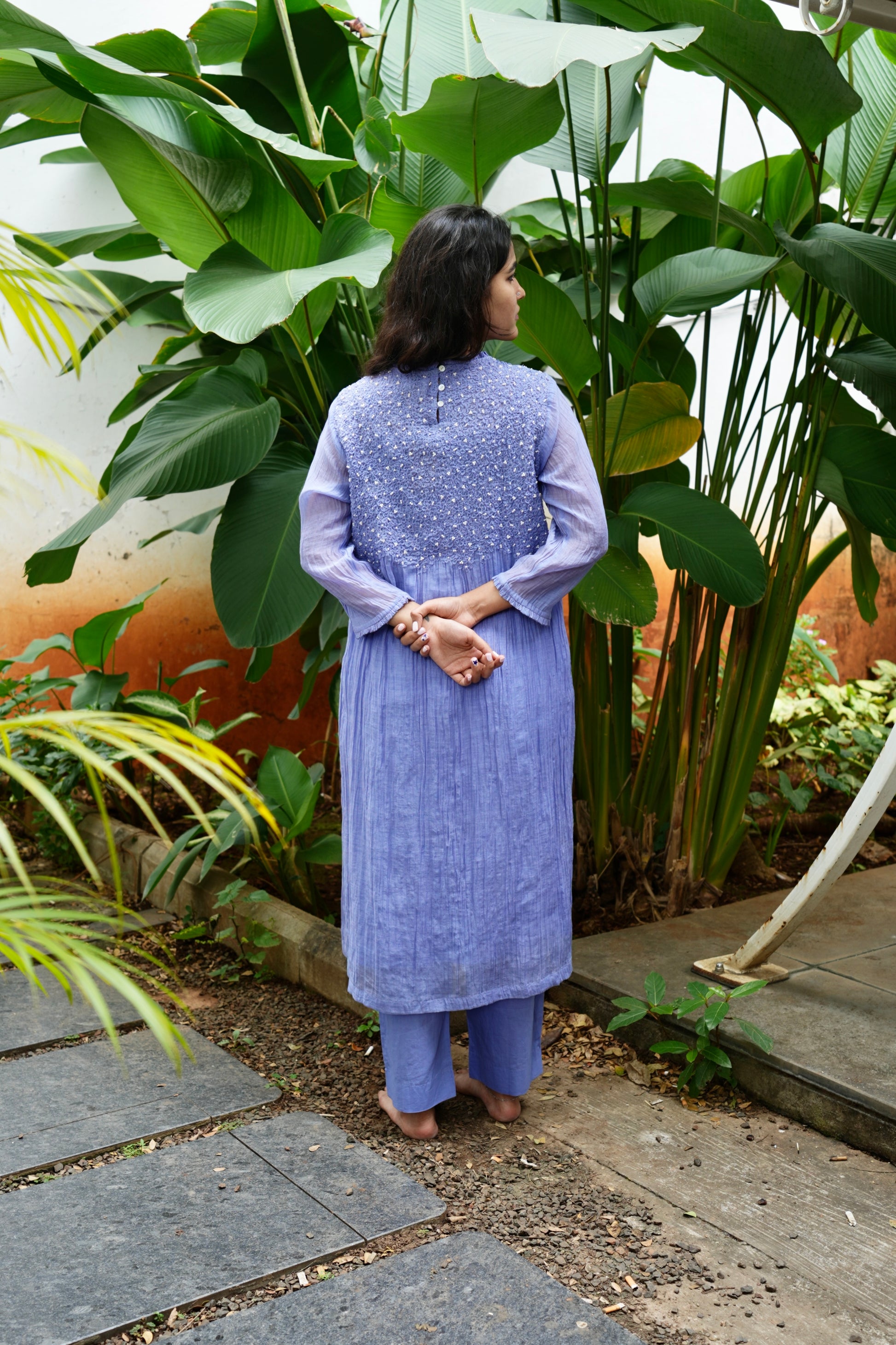 JAMUNI MUL CHANDERI SET