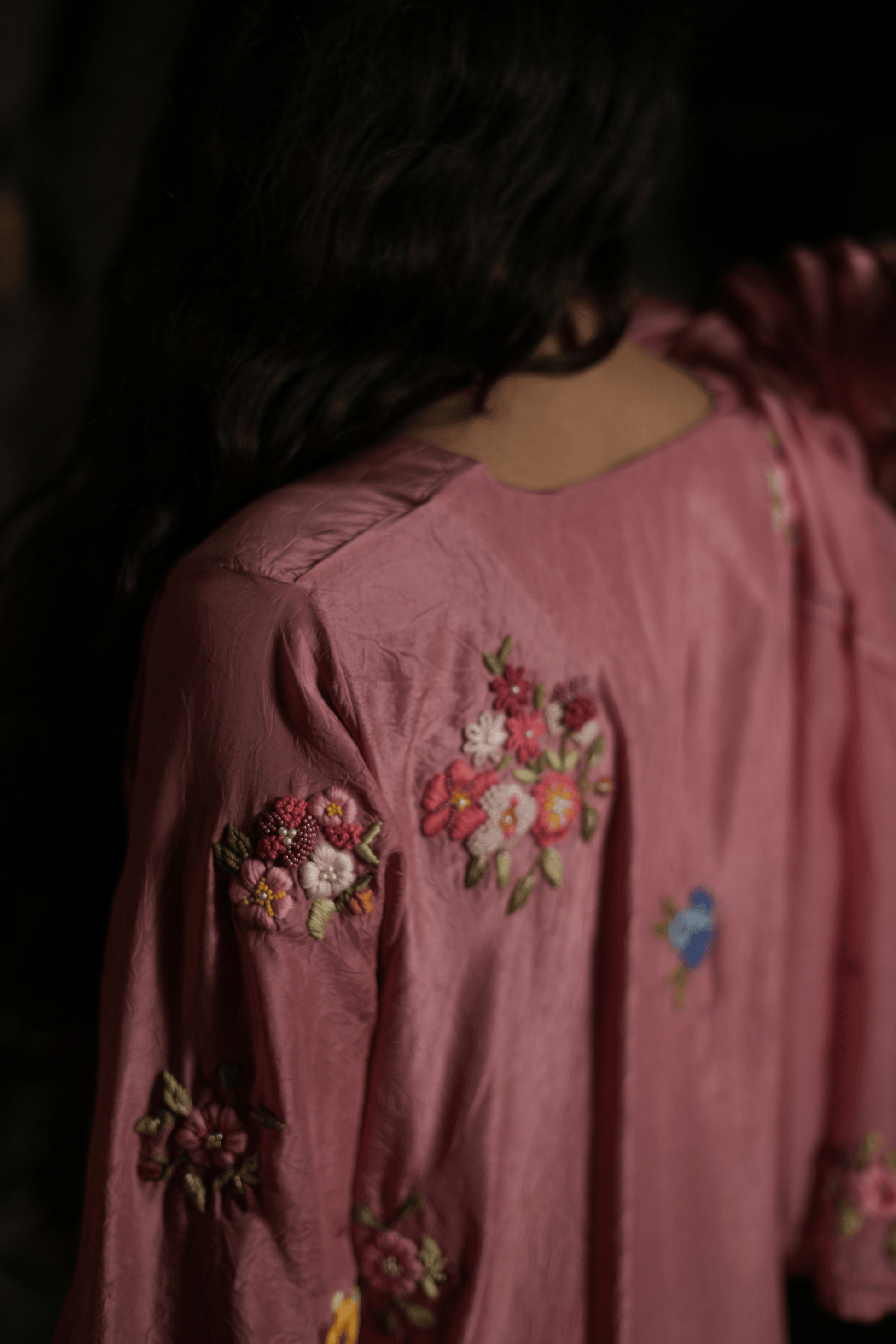 GULABI SILK SET