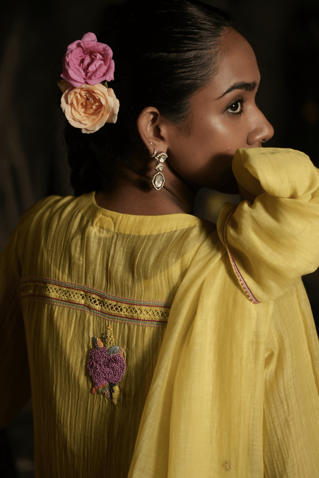 NOORANI PEELA SET