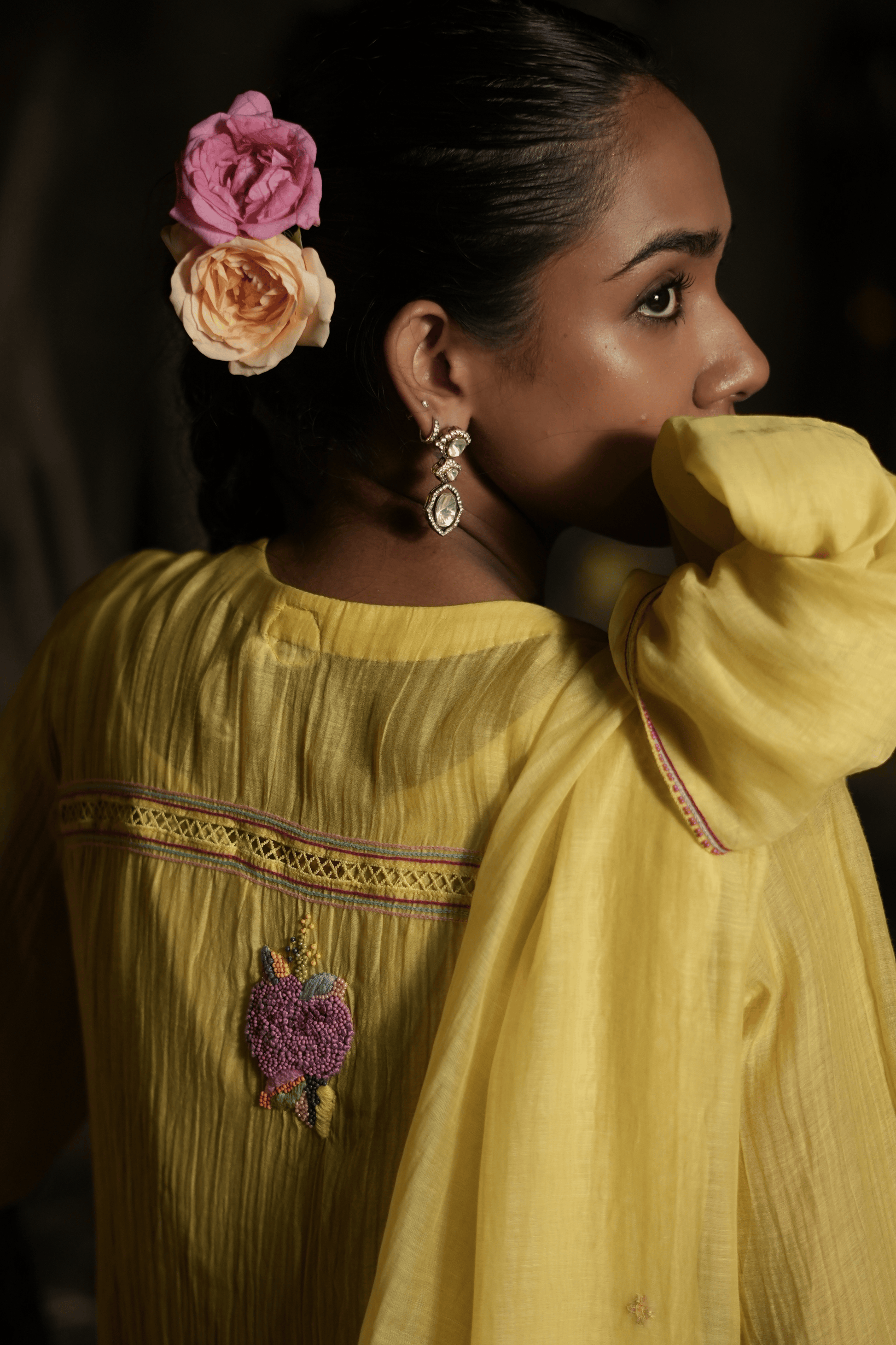 NOORANI PEELA SET