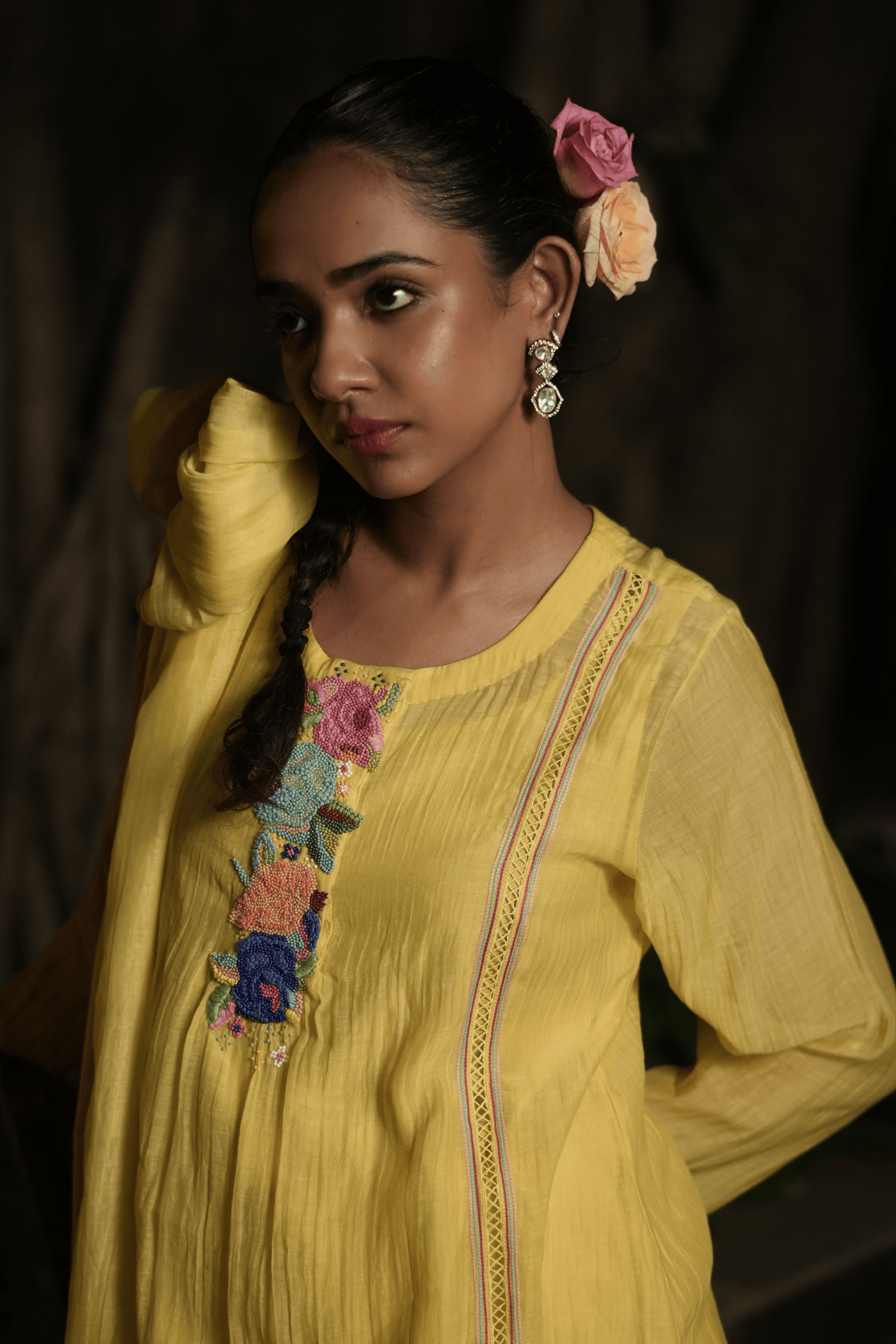 NOORANI PEELA SET