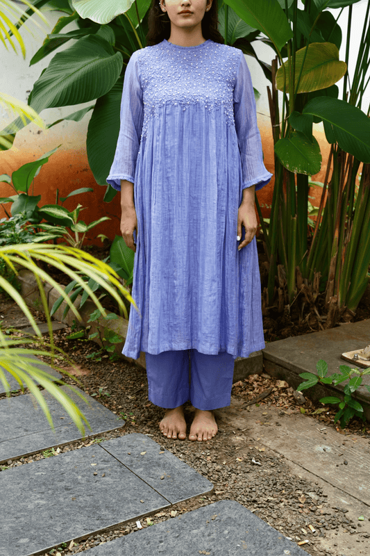 JAMUNI MUL CHANDERI SET