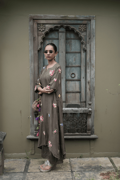 GULBADAN SILK SET