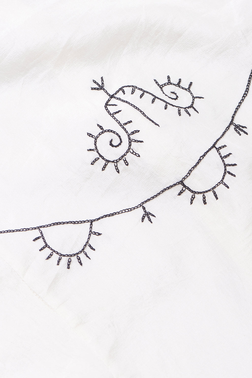 HAND EMBROIDERED SILK SET