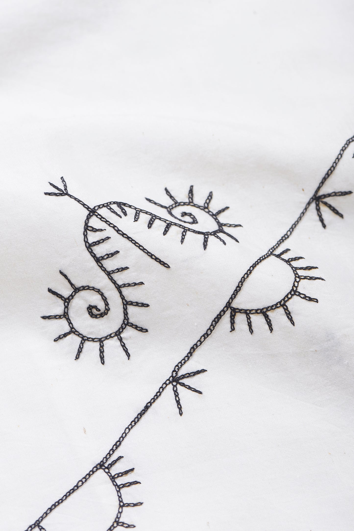 HAND EMBROIDERED SILK SET