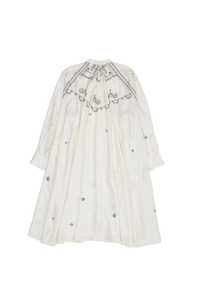 HAND EMBROIDERED SILK SET