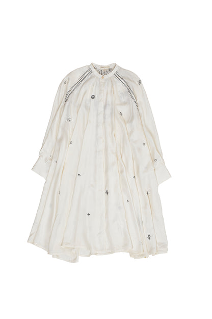 HAND EMBROIDERED SILK SET